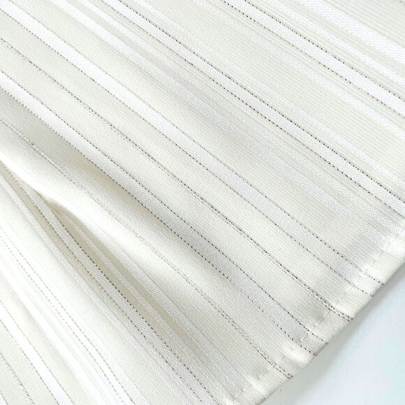 Croft & Barrow Stretch XL Ladies Button Down Dress Top Blouse Stripe  Kohls  VG+ - Picture 4 of 11